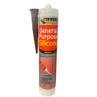 280ml GENERAL PURPOSE SILICONE * BROWN * GPSBN   BX25 * USE PENOSIL *