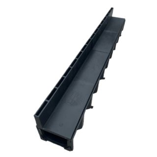ACO BRICKSLOT 1M CHANNEL C/W SLOTTED PLASTIC GRATE 1mx125wx148D (60pp)