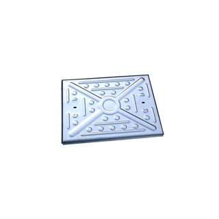 600x450x30mm 10T GALV LID - POLY FRAME LID SINGLE SEAL 52CGP