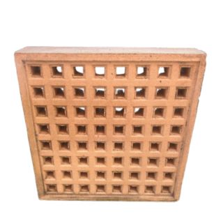 Airbrick BUFF 9x9 Square Hole 215x215mm