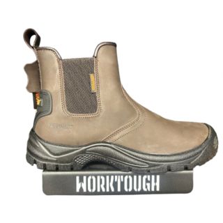 WORKTOUGH NEWFIELD DEALER BOOT BROWN SZ7 WB102