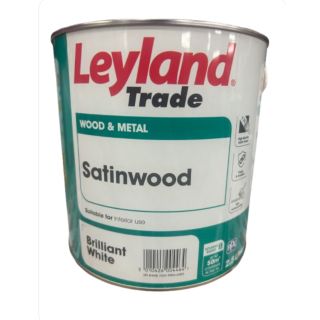 2.5LT LEYLAND BRILL WHITE SATINWOOD