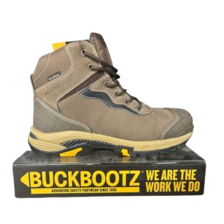BROWN SZ7 BUCKBOOTZ TRADEZ BLITZ S3 LIGHTWEIGHT W/P