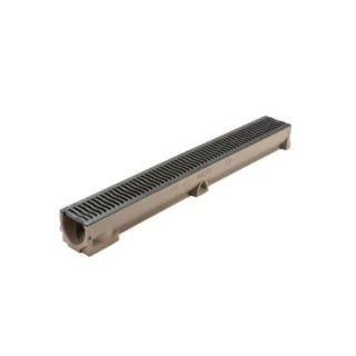 ACO RAIN DRAIN 1M LENGTH A15 COMPLETE RESIN / GALV GRATING 47000