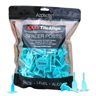EASY TILE ALIGN 3mm SPACER POSTS 150BAG