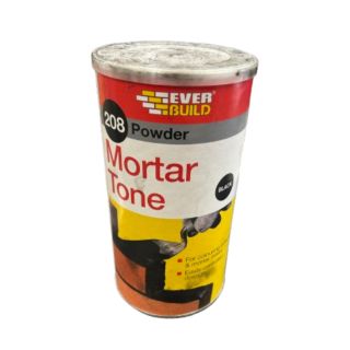 1KG POWDER MORTAR TONE   BLACK 208