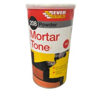 1KG POWDER MORTAR TONE   RED 208