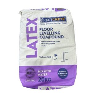LATEX FLOOR LEVELLING COMPOUND 20KG * 2-10mm CONCRETE *