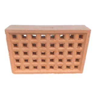 Airbrick BUFF 9x6 Square Hole 215x140mm YA14B