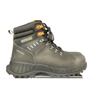 REGATTA GRINDSTONE S7L WATERPROOF TRK211 BLACK SZ8