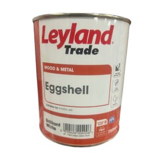 0.75LT LEYLAND BRILL WHITE EGGSHELL