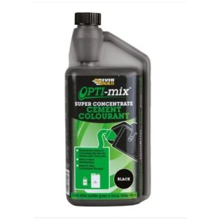 BLACK LIQUID CEMENT DYE    1LT OPTI-MIX COLOURANT