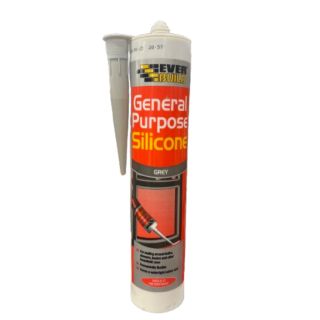 280ml GENERAL PURPOSE SILICONE * GREY * GPSBN   BX25