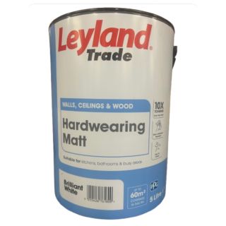 5LT LEYLAND BRILL WHITE HARDWEARING MATT