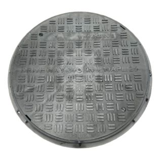 450mm DIA ROUND 3.5T POLYPROPYLENE (PLASTIC) SINGLE SEAL LID E10APL