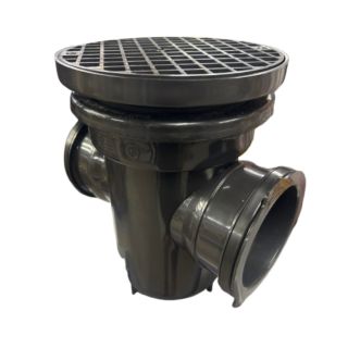 1001 ROUND RODDABLE GULLY BRETT 110mm Back Inlet / D540