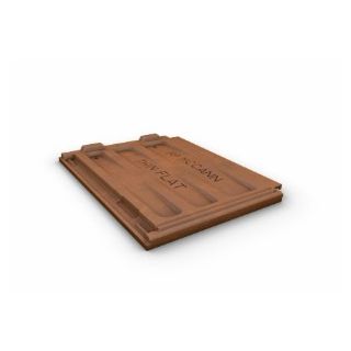 THIN FLAT ROOF TILE RUSTIC RED 228PK FPMCCANN (38 leg) 1.09T P