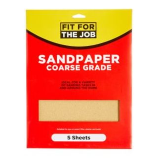 PK(5) SANDPAPER COARSE SHEETS  FSSP003