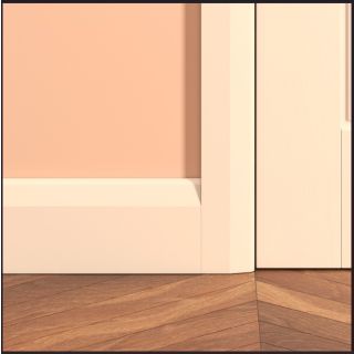 18 X 69 MDF CHAMF/RND ARCHITRAVE SAM22 5.49M PRIMED (252PPP) FSC