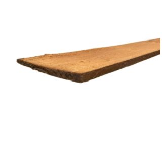 EX 22mm x 125mm x 1.8M BROWN TANALISED FEATHEREDGE FSC