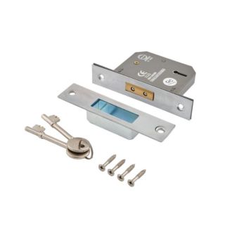SCP 64mm 2.5 5LEVER MORTICE DEADLOCK J73065