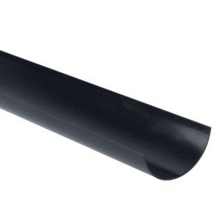 BR42 H/ROUND GUTTER 112mm x 4M ANTHRACITE GREY