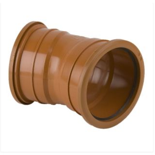 6051 160mm DOUBLE SOCKET BEND BRETT 22.5DEG