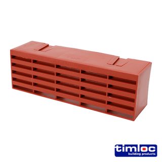 1201ABTE PLASTIC AIRBRICK 9X3 TERRACOTTA BOXED 20