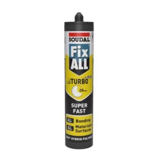 FIX ALL TURBO WHITE SEALANT + ADHESIVE 290ml BX12