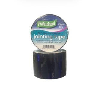 BUILDERS BLACK 75MM PVC TAPE PVC-7533-BK3UL
