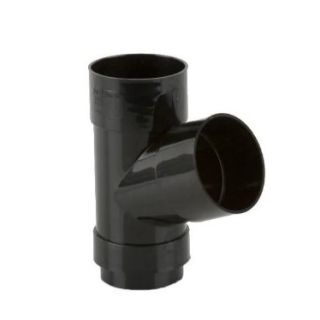 BR218 ROUND DOWNPIPE BRANCH BLACK 68mm 112.5deg