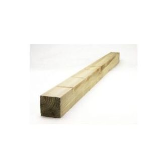 100 X 100 X 2.4M GREEN TANALISED INCISED POST FSC