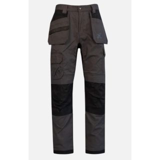 XPERT CORE STRETCH WORK TROUSER GREY/BLACK W30 LEG31 XP4110-30R