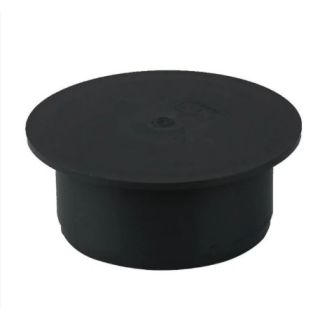 BS439 110mm SOIL SOCKET PLUG BLACK