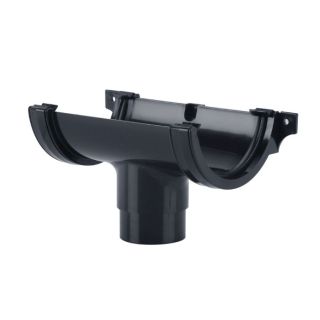 BR45 H/ROUND RUNNING OUTLET ANTHRACITE GREY