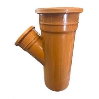 7101 160mm - 110mm Y JUNCTION BRETT 45deg DOUBLE SOCKET