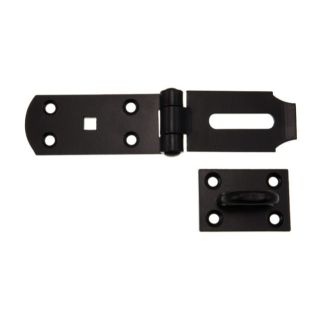 H/DUTY BLK HASP & STAPLE 8 203mm ( J93410 )