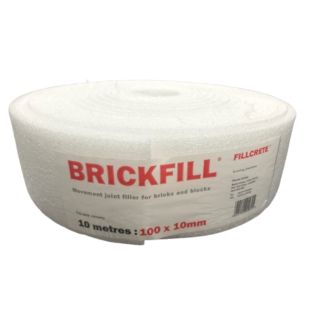 FOAM BRICK FILL 100MM x 10M 10mm Thick (Pk10) Roll
