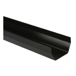 BR51 SQUARE GUTTER 114mm x 2M BLACK