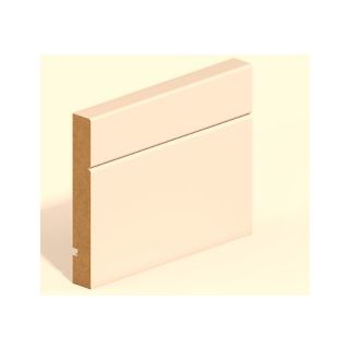 DUAL 18 x 119 MDF SQ & V GROOVE SKIRT SAM5379 4.2m PRIMED (180PPP) FSC