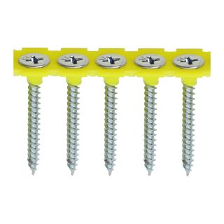 ZINC COLLATED DRYWALL SCREWS 35mm   *FINE*