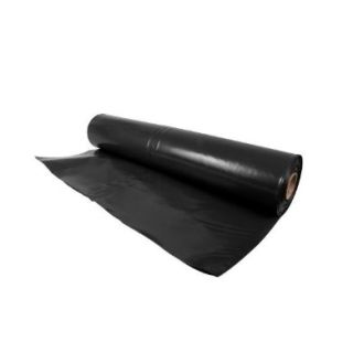300MU BBA Polythene Film DPM 25M x 4M 1200ge BLACK