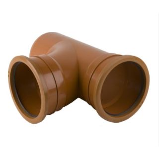 7111 160mm DOUBLE SKT BRANCH Brett 87.5DEG T Junction