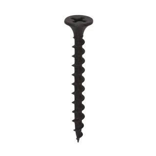 BLK DRYWALL SCREWS 38mm  BOX 1000  *COARSE*
