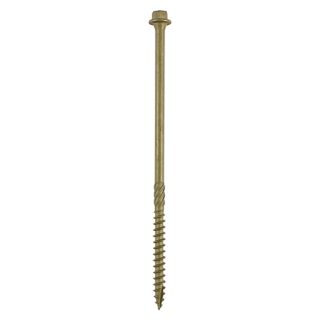 IN-DEX SCREW 6.7 X 200mm BX50  GREEN COATED HEX HEAD 200IN