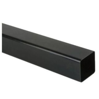 BR501 SQUARE DOWNPIPE 2.5M BLACK 65mm