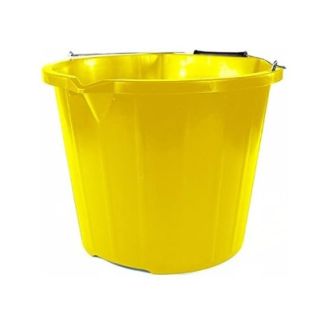 3 GALLON/14L YELLOW BUCKET / BLUE OX 15LT