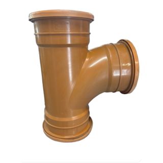 6081 160mm TRIPLE SKT BRANCH BRETT 87.5DEG T Junction