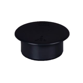 W904 32MM WASTE SOCKET PLUG BLACK