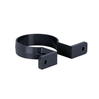 BR207 ROUND DOWNPIPE CLIP ANTHRACITE GREY 68mm